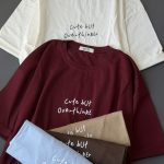 تیشرت اورلانگ باکسی طرح کیوت کد 824