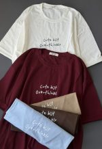 تیشرت اورلانگ باکسی طرح کیوت کد 824